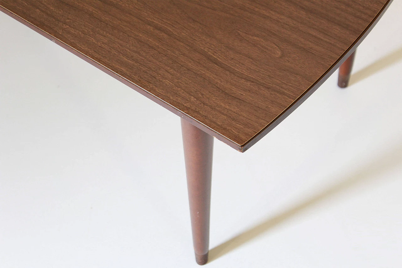 Scandinavian rectangular coffee table, 60s 1238205