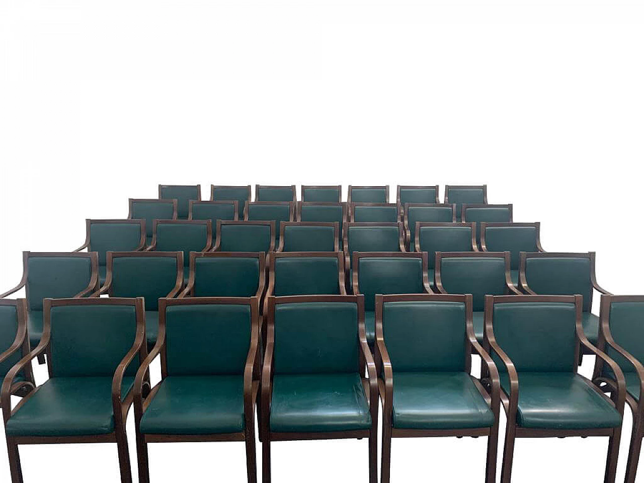 35 Chairs by Vittorio Gregoretti for Poltrona Frau, 1950s 1238324