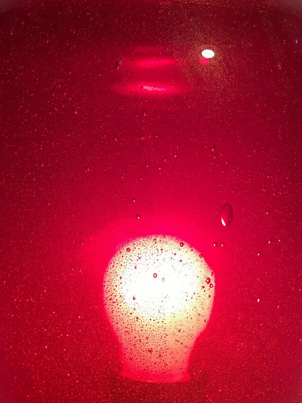 Vaso lampada da tavolo in vetro di Murano di Seguso, anni '60 1238335