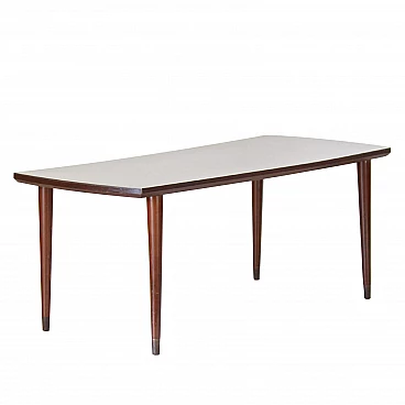 Scandinavian rectangular coffee table, 60s