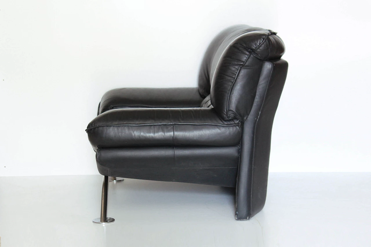 Leather armchairs, 80s 1239115