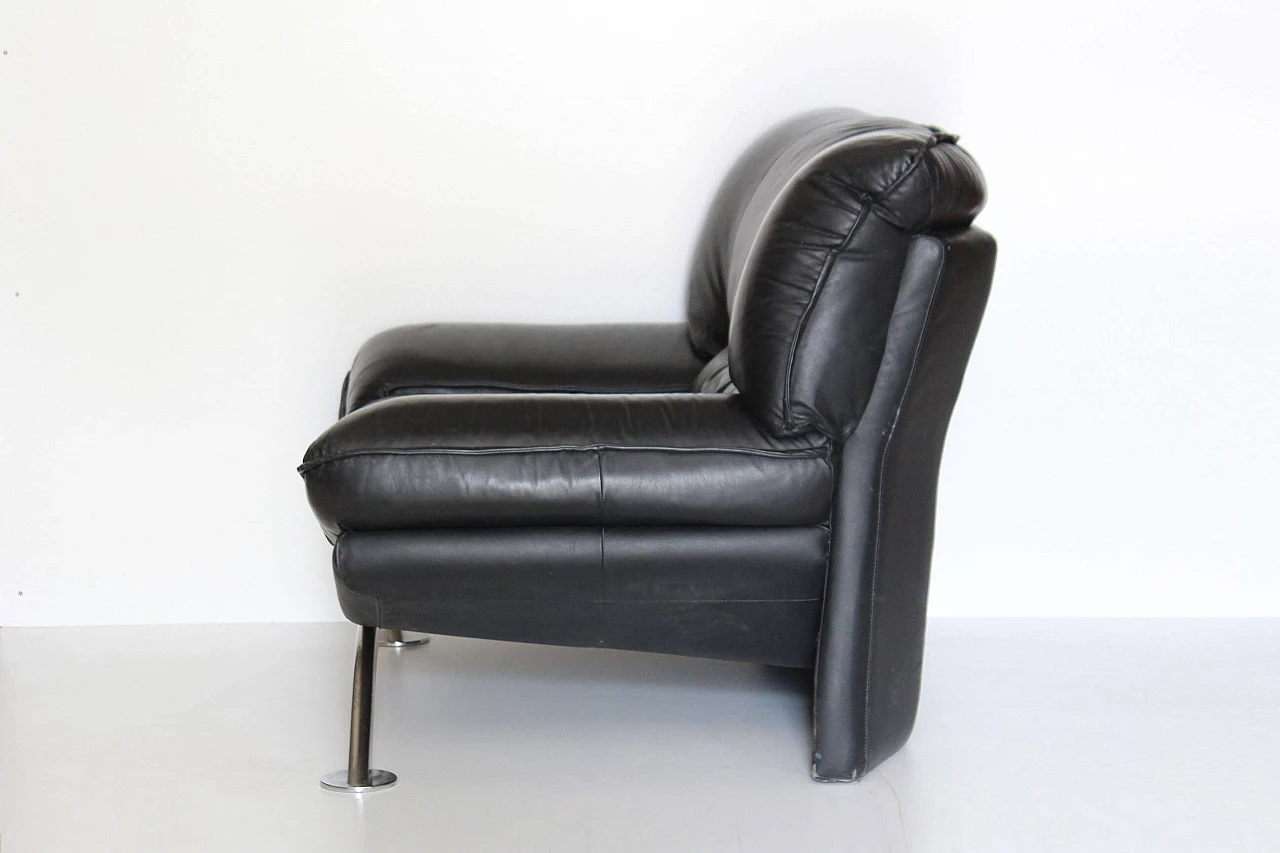 Leather armchairs, 80s 1239116