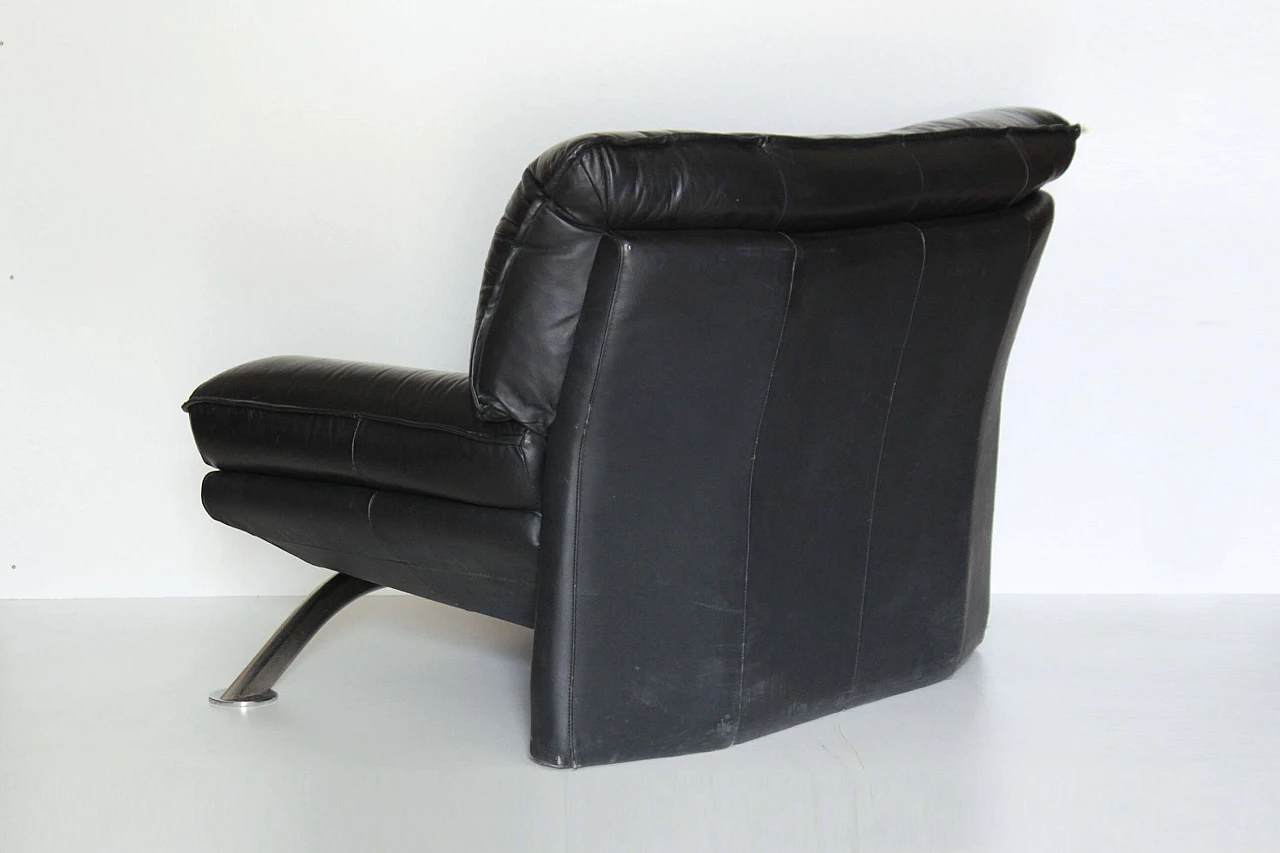 Leather armchairs, 80s 1239117