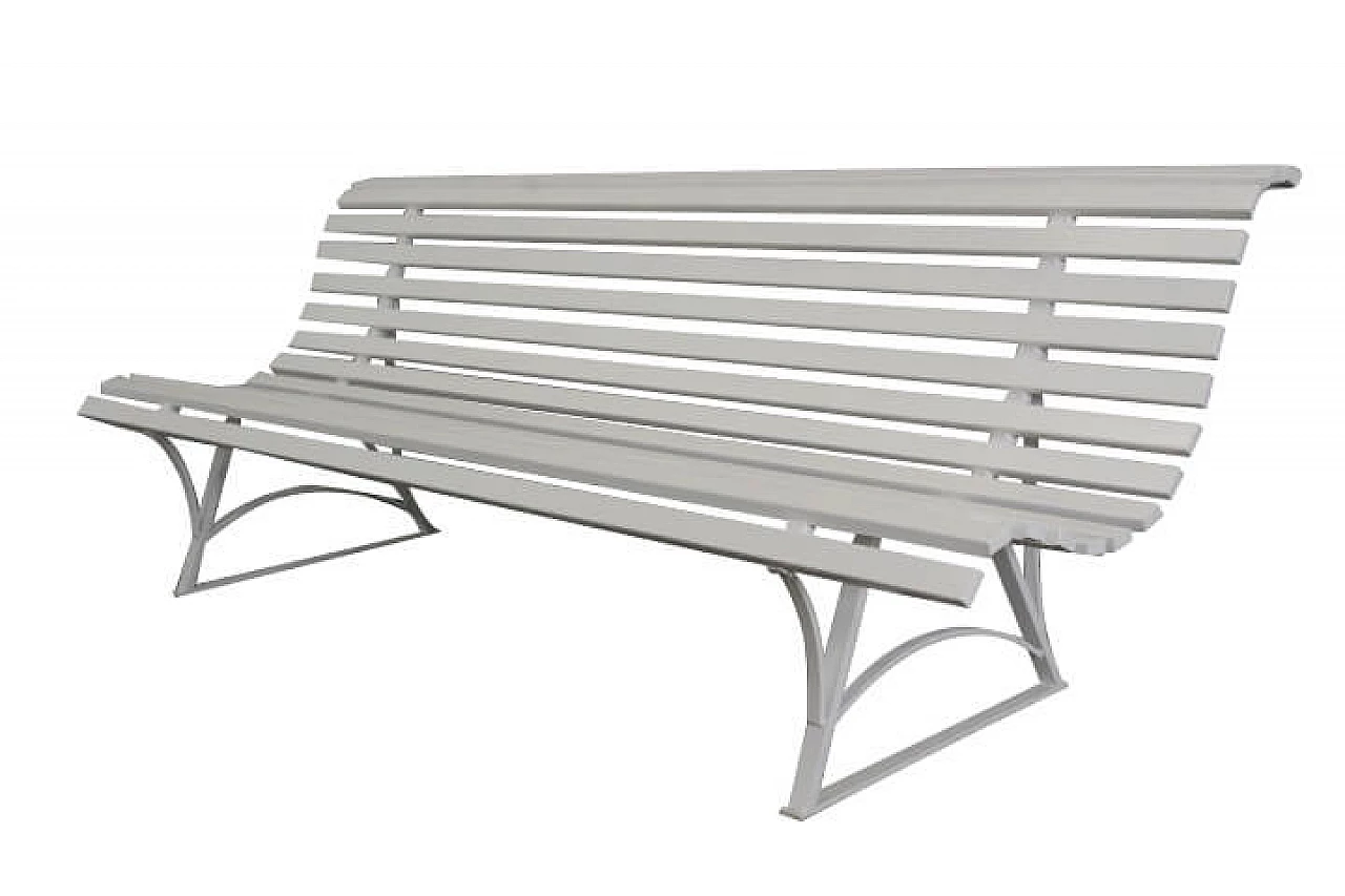 Panchina da giardino in ferro, anni '60 1239210