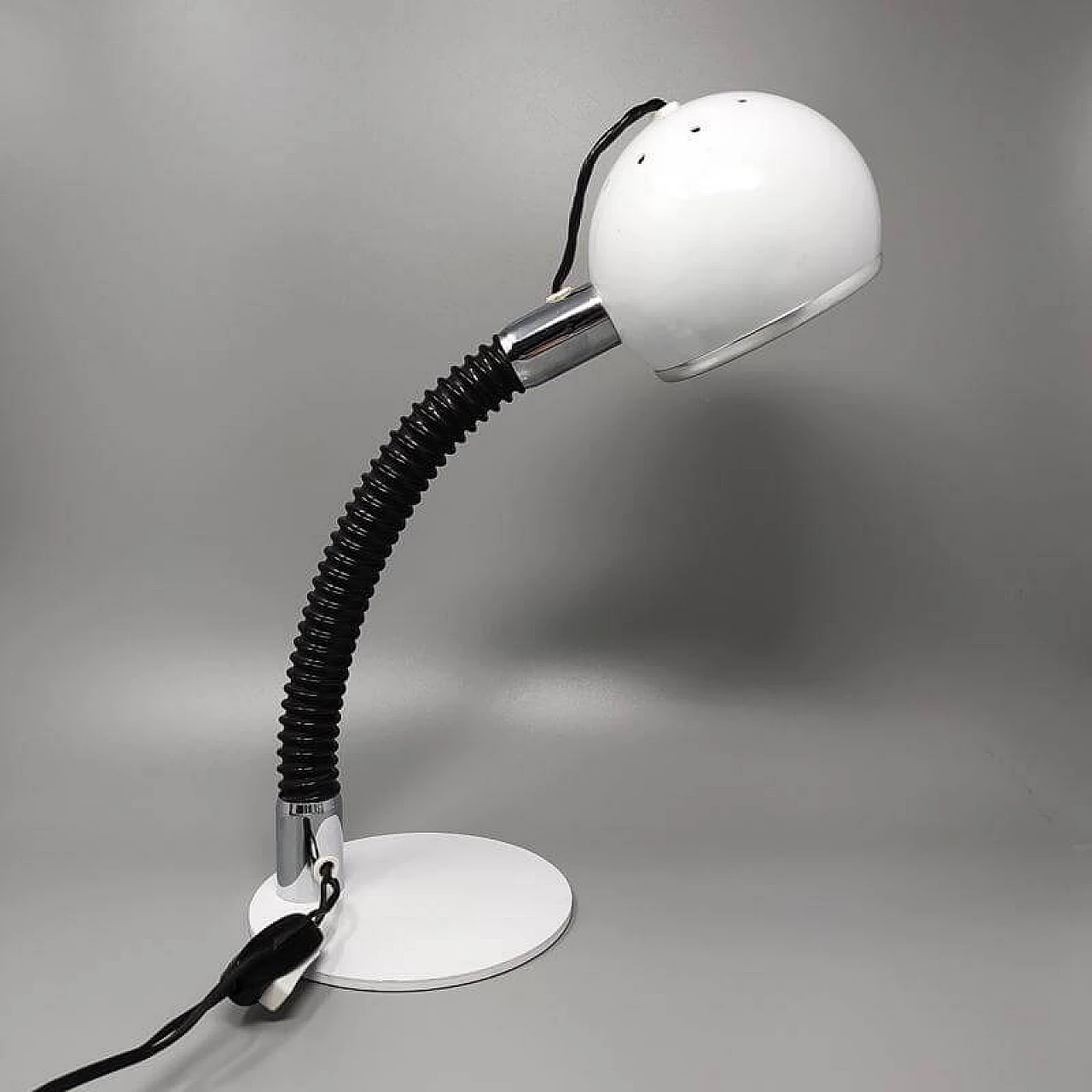 White Eyeball table lamp by Reggiani, 70s 1239311