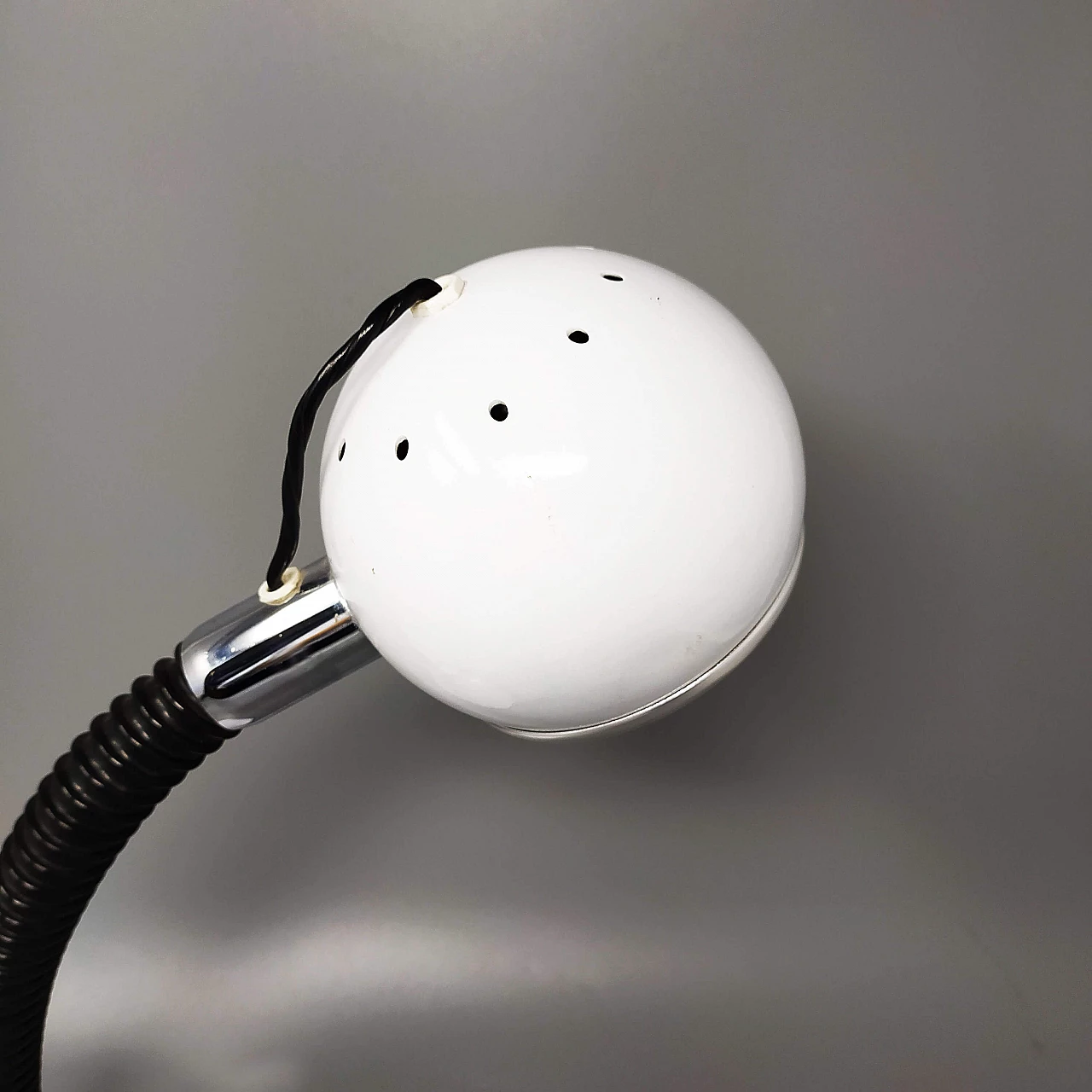 White Eyeball table lamp by Reggiani, 70s 1239315