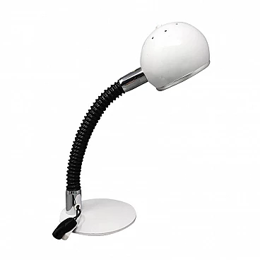 White Eyeball table lamp by Reggiani, 70s