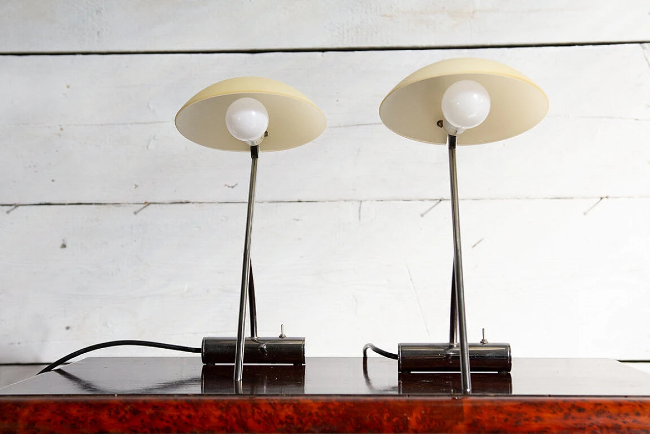 Pair of table lamps Girasole by De Majo, 2000 1239487