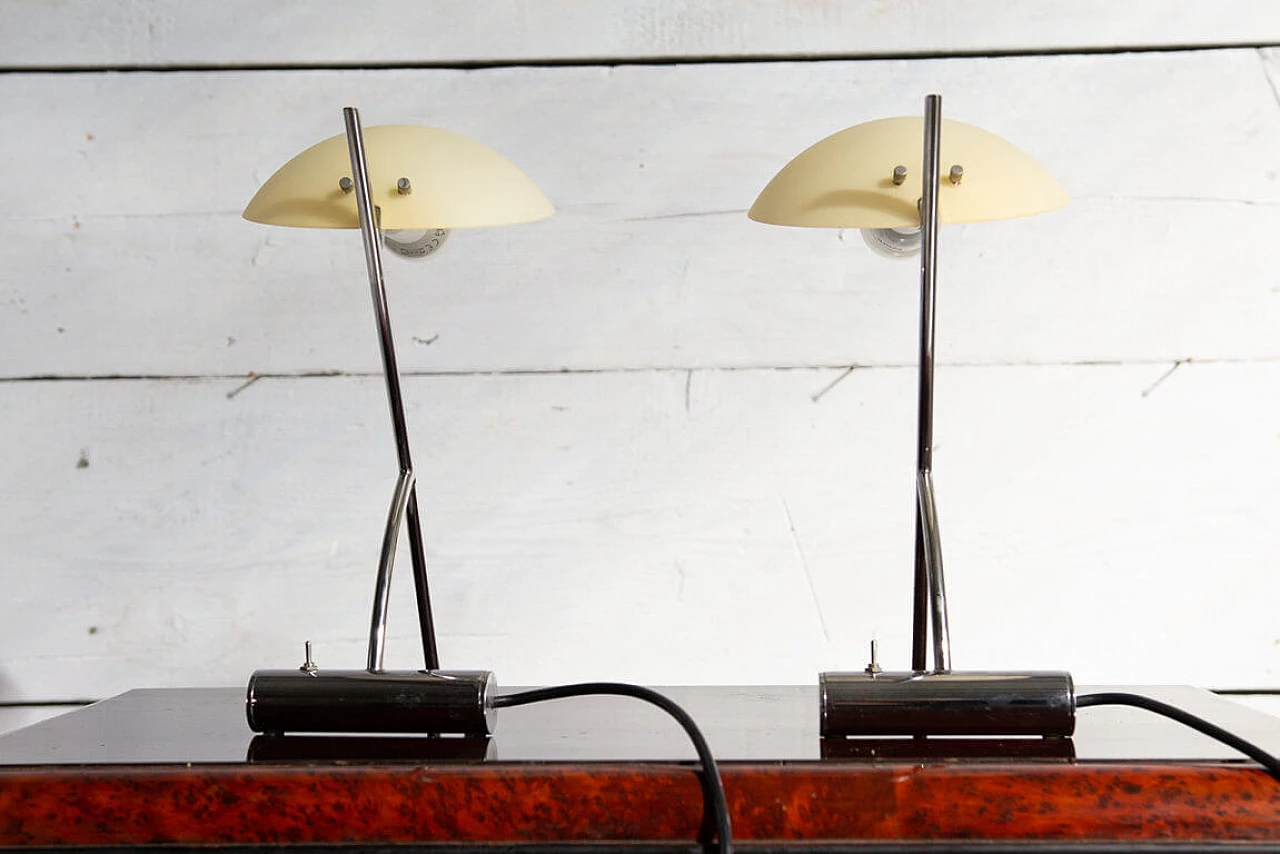Pair of table lamps Girasole by De Majo, 2000 1239488