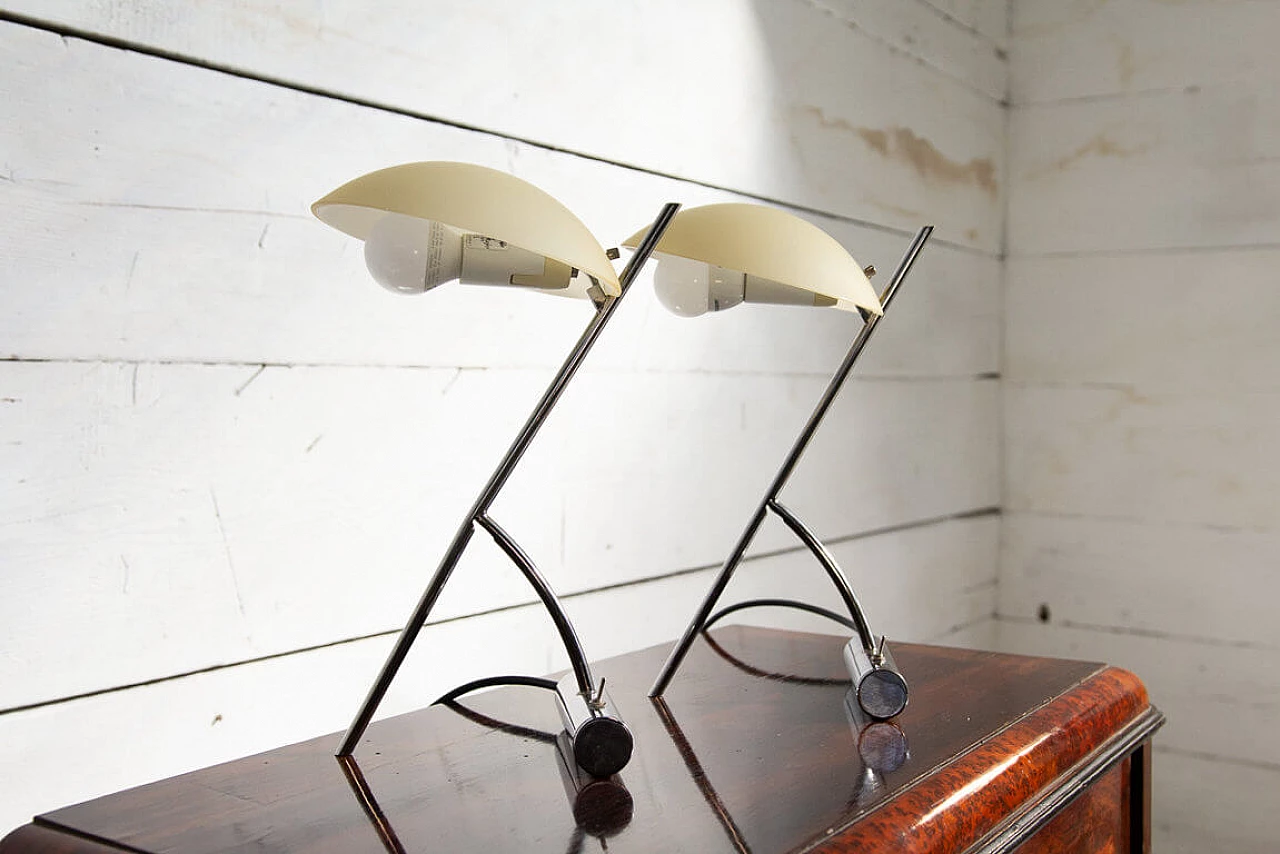 Pair of table lamps Girasole by De Majo, 2000 1239489