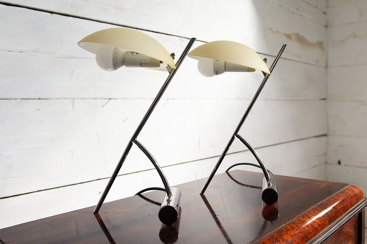 Pair of table lamps Girasole by De Majo, 2000 1239493