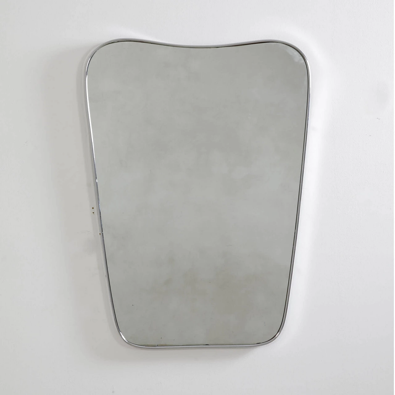 Mirror with chromed brass frame, 1950s 1239728