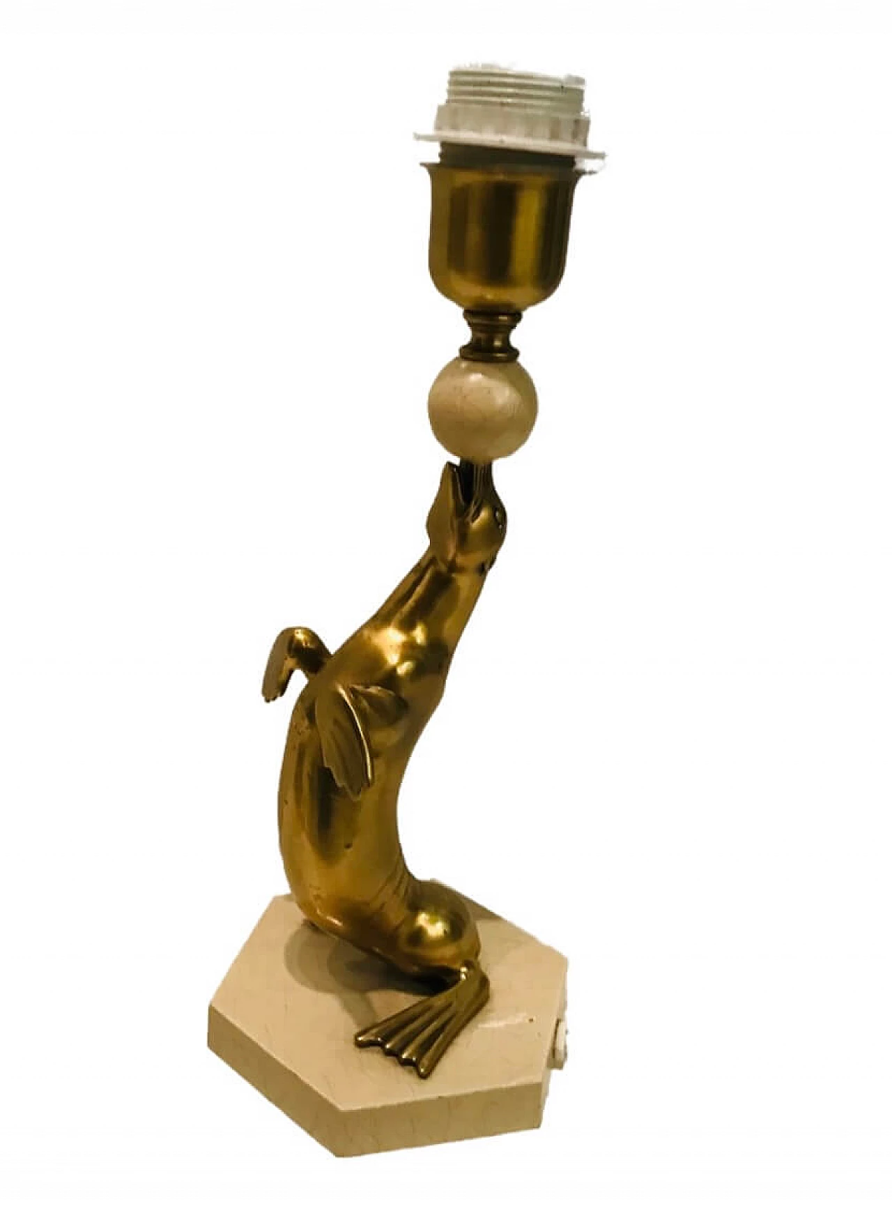 Coppia di lampade da tavolo di Leone Aliotti per Aliotti, anni '80 1240022