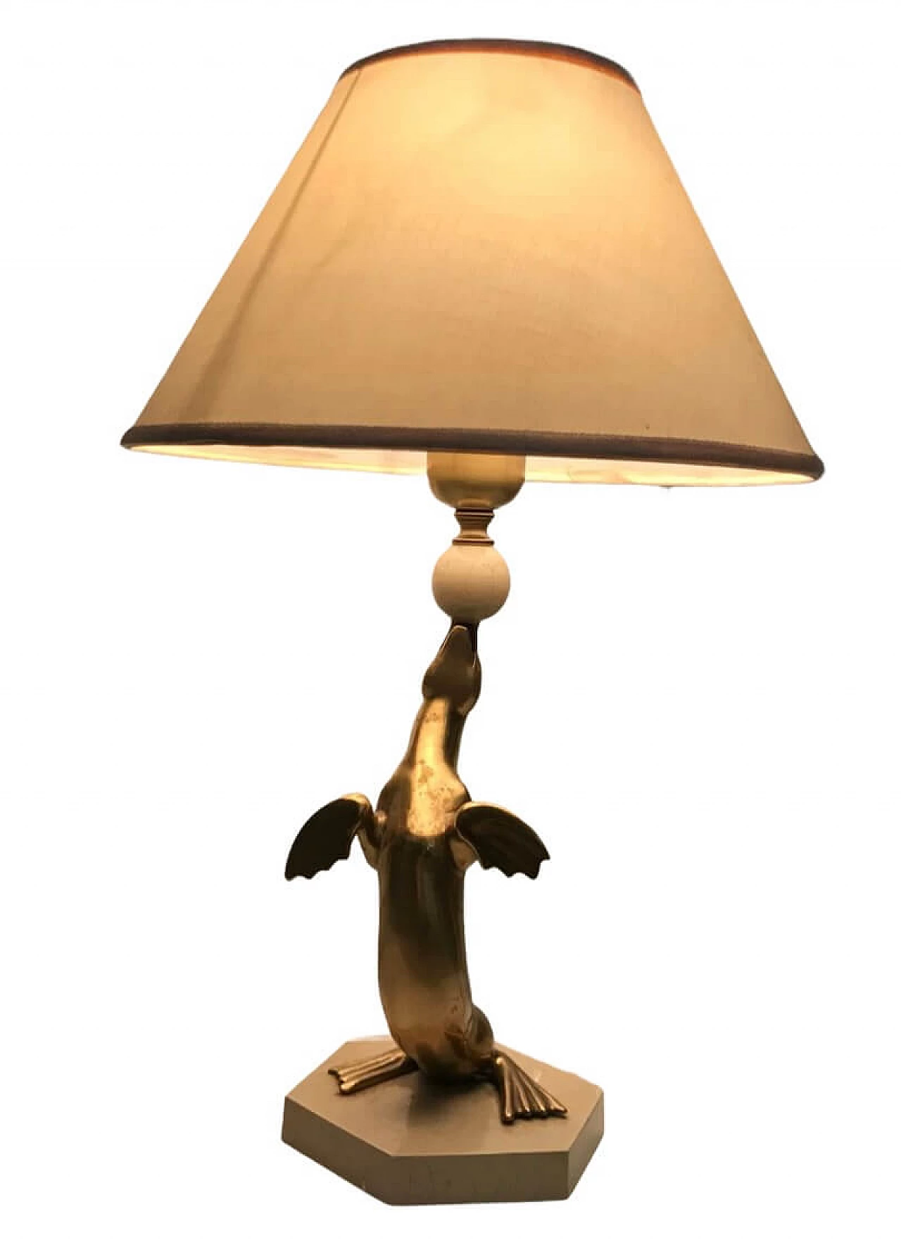 Coppia di lampade da tavolo di Leone Aliotti per Aliotti, anni '80 1240023