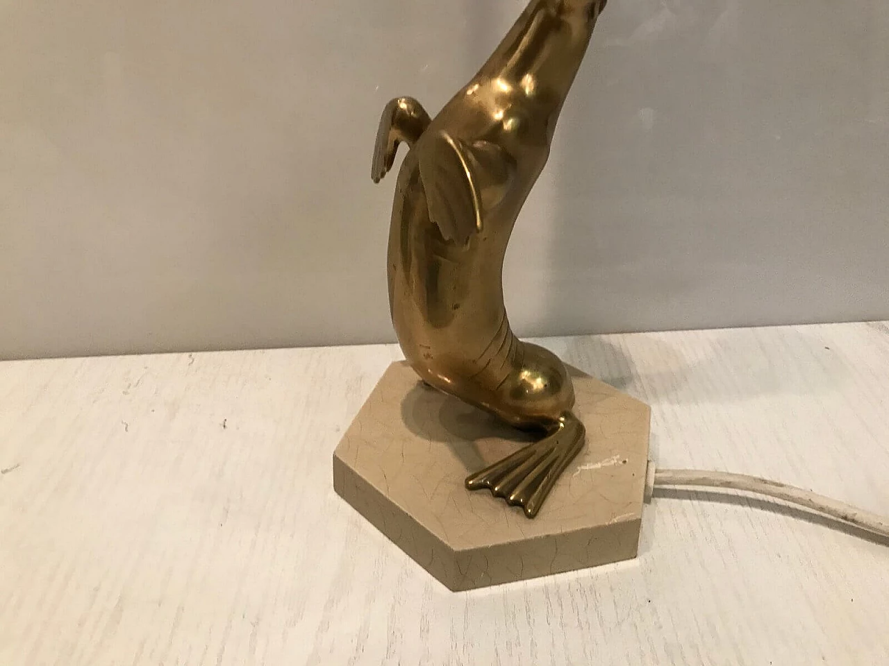 Coppia di lampade da tavolo di Leone Aliotti per Aliotti, anni '80 1240026