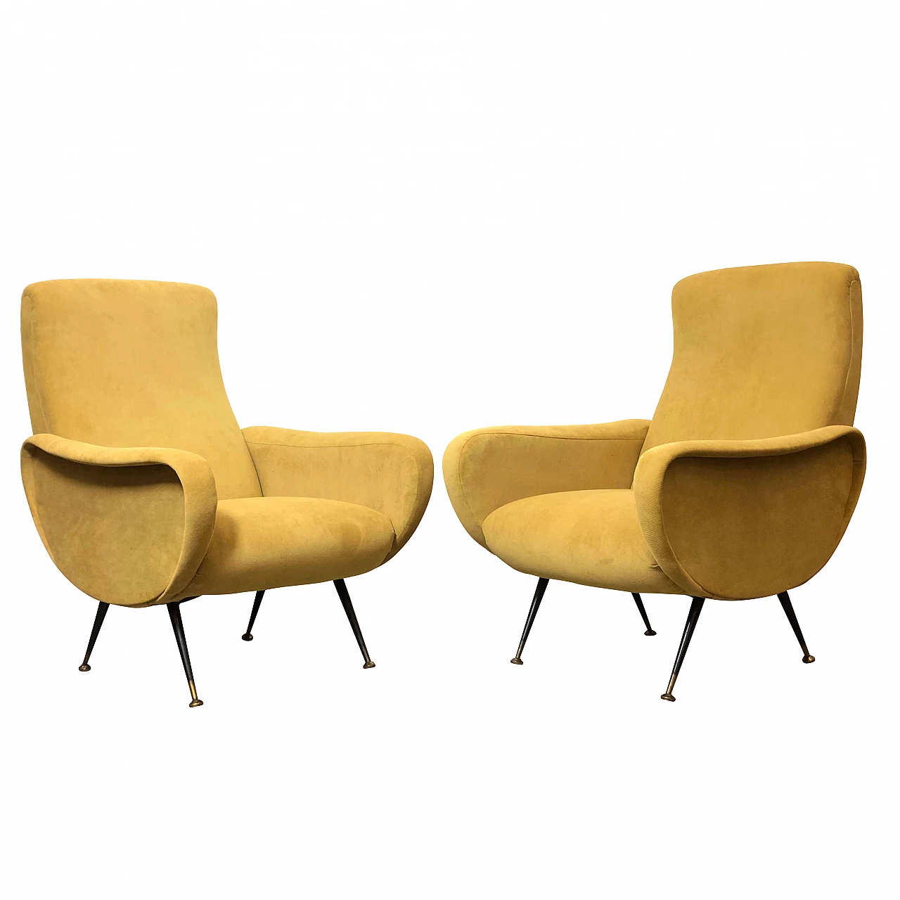 Armchairs Lady attributed to Marco Zanuso, 50s 1240123