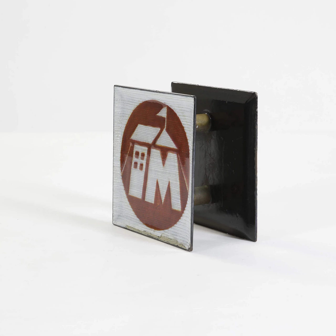 Maniglia Del Campo in rame smaltato, anni '60 1240208