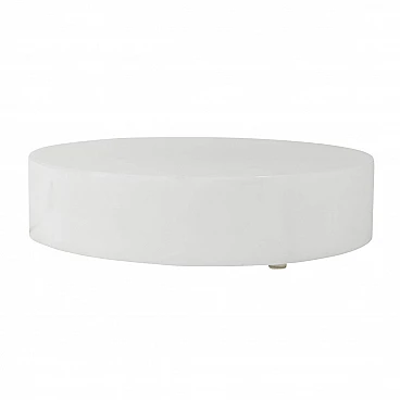 Table lamp in white perspex, 60s