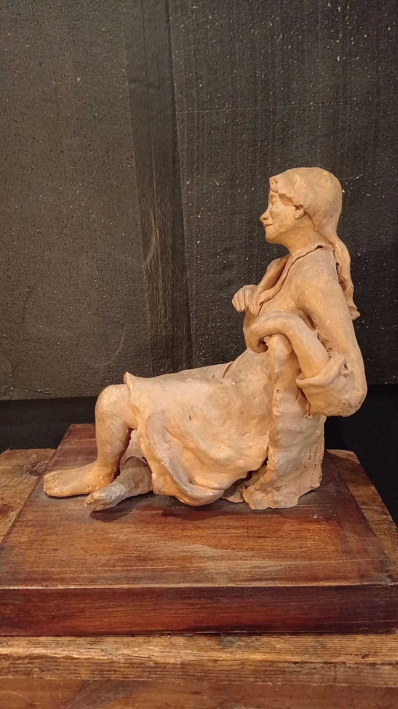 Terracotta sculpture by A. Blasi, 1979 1240397
