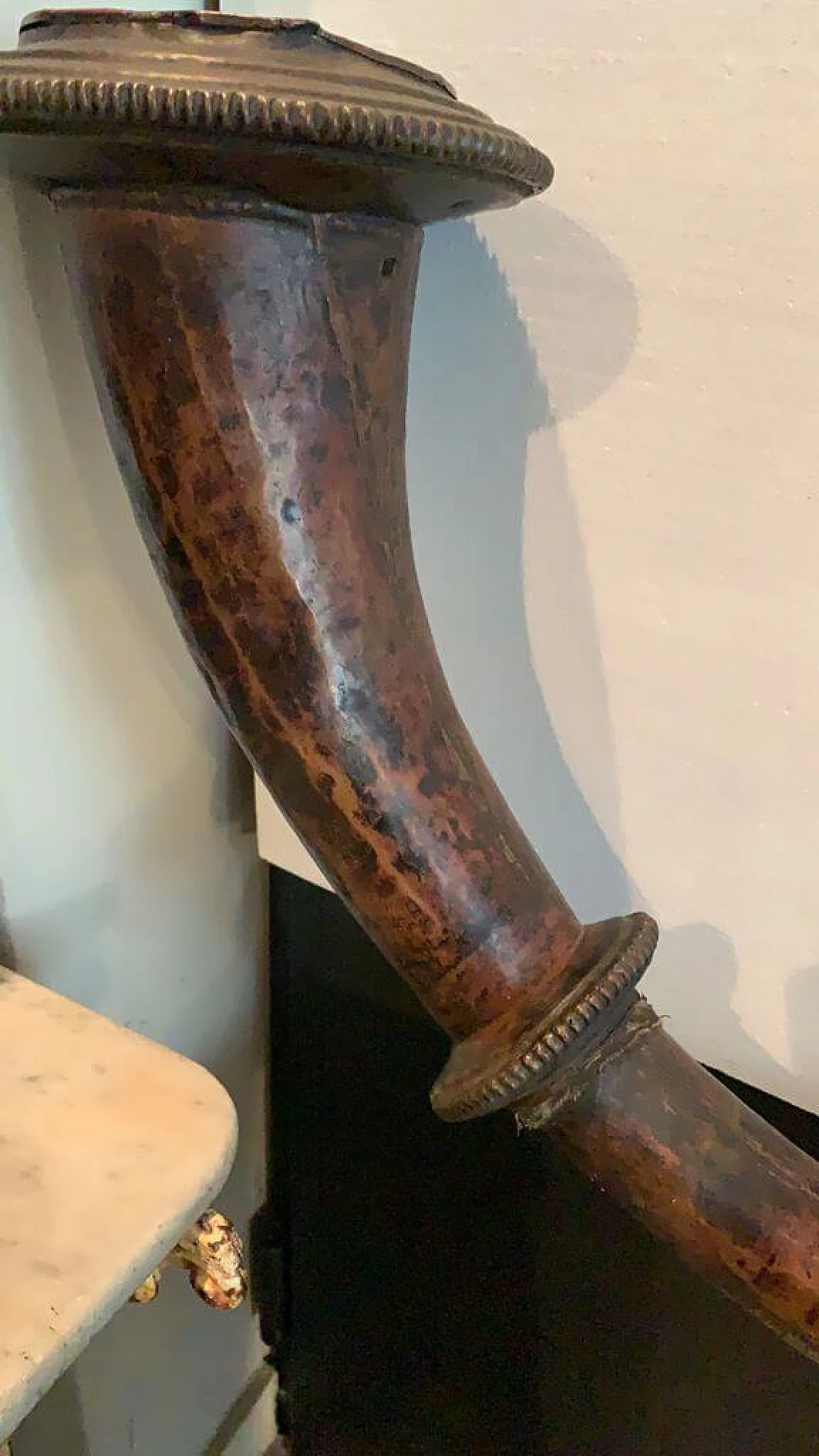 Tibetan trumpet in copper, 18th century 1240492