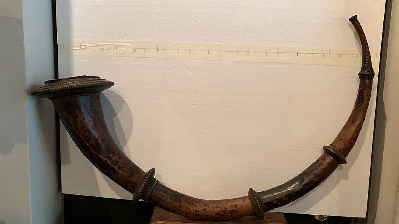 Tibetan trumpet in copper, 18th century 1240494