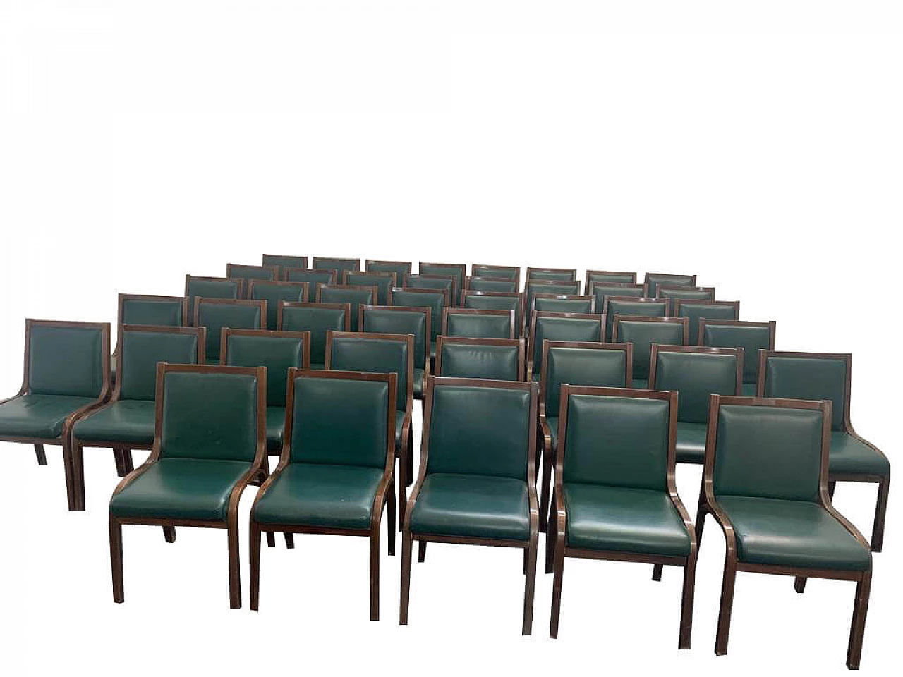 45 Chairs by Vittorio Gregoretti for Poltrona Frau, 1950s 1240583
