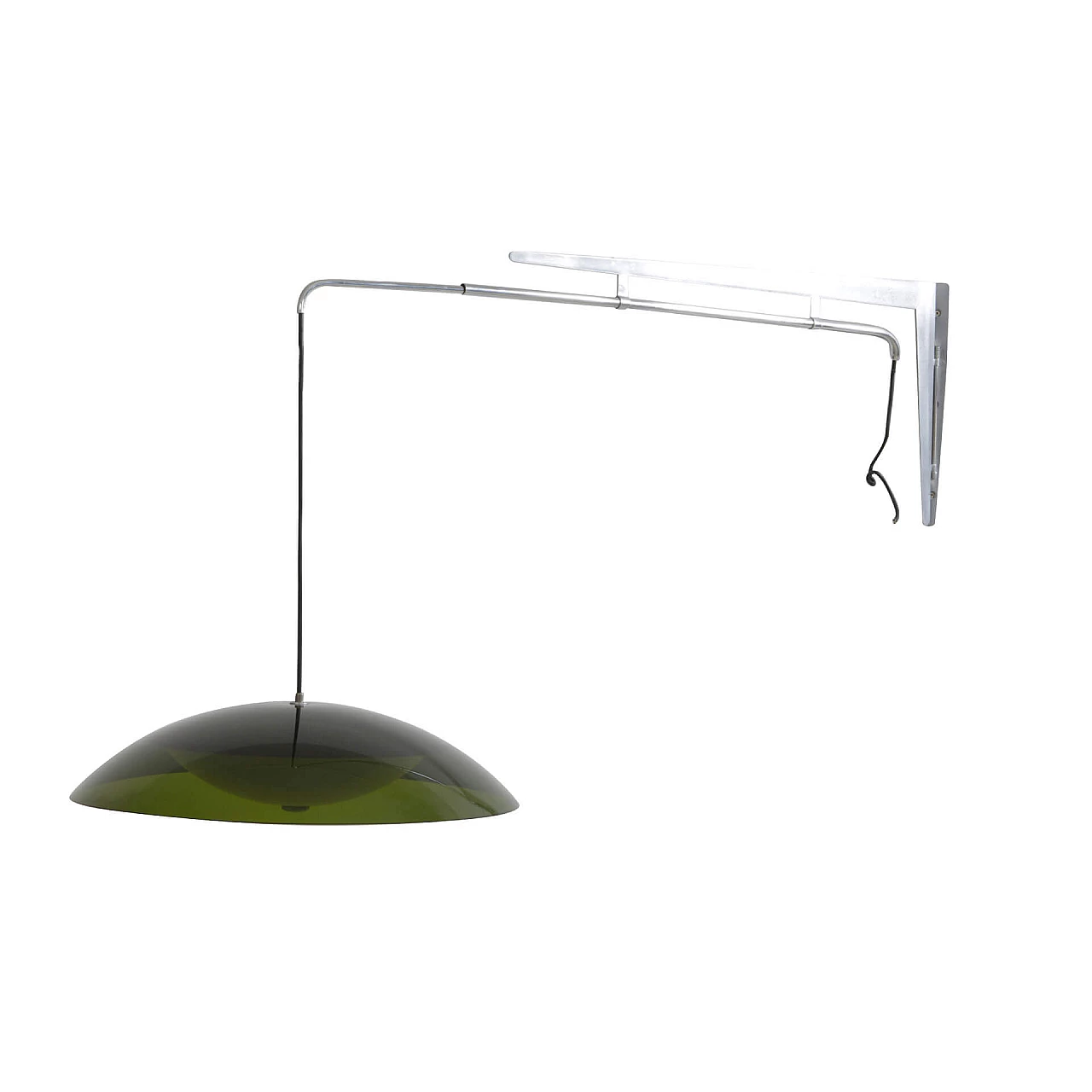 Lampada da parete Stilux con braccio estensibile e basculante, anni '50 1240591