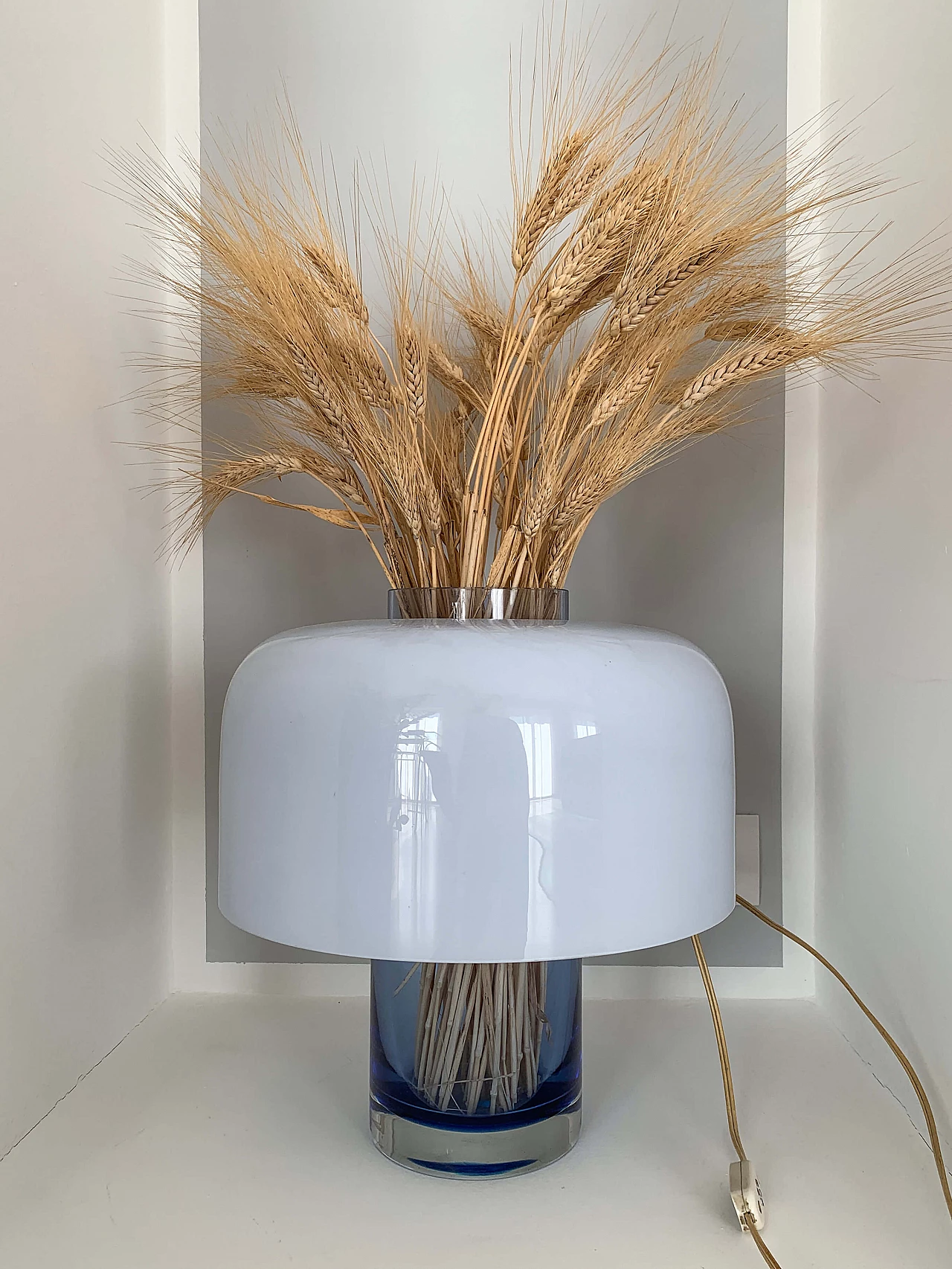 Table lamp and vase LT226 by Carlo Nason for Mazzega, 1960s 1240634