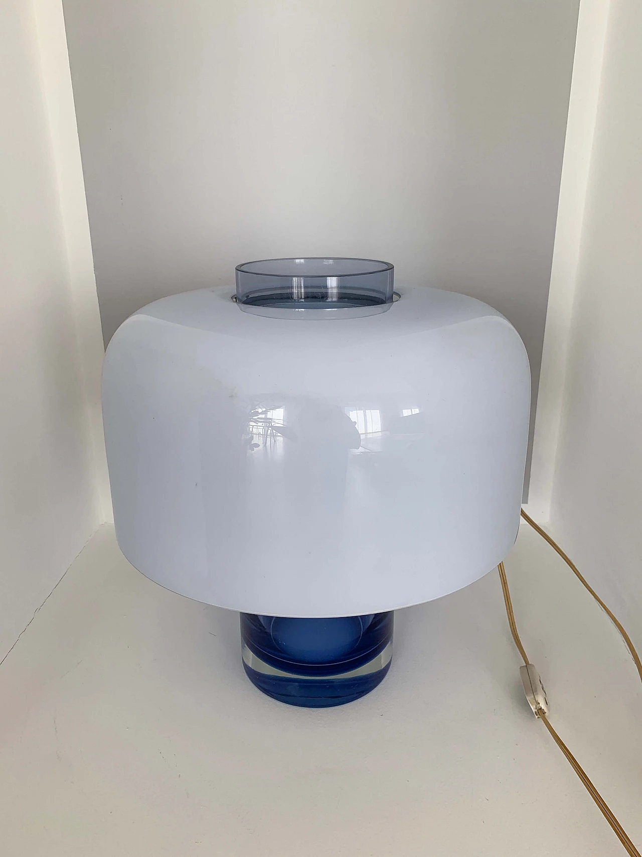 Table lamp and vase LT226 by Carlo Nason for Mazzega, 1960s 1240639