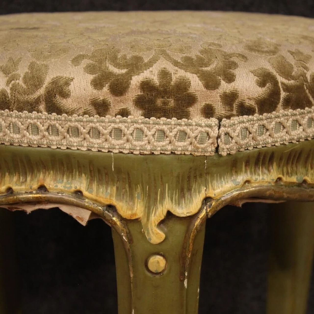 Pair of Venetian stools of the 20th century 1240693