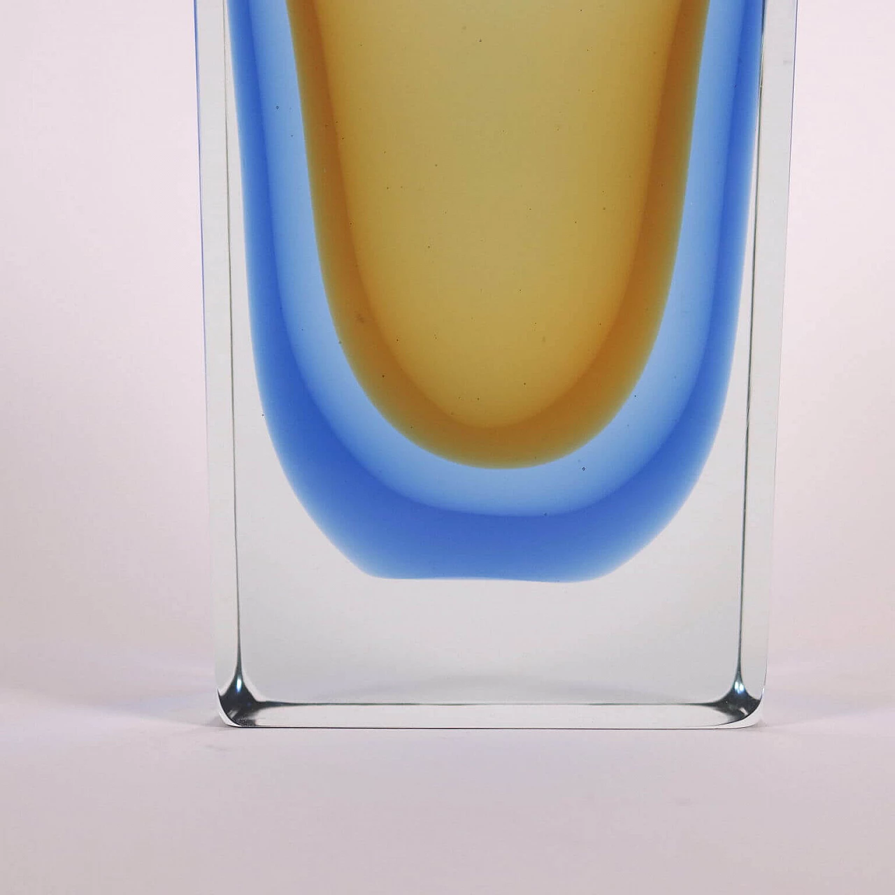 Vase in Sommerso glass, 60s 1240704
