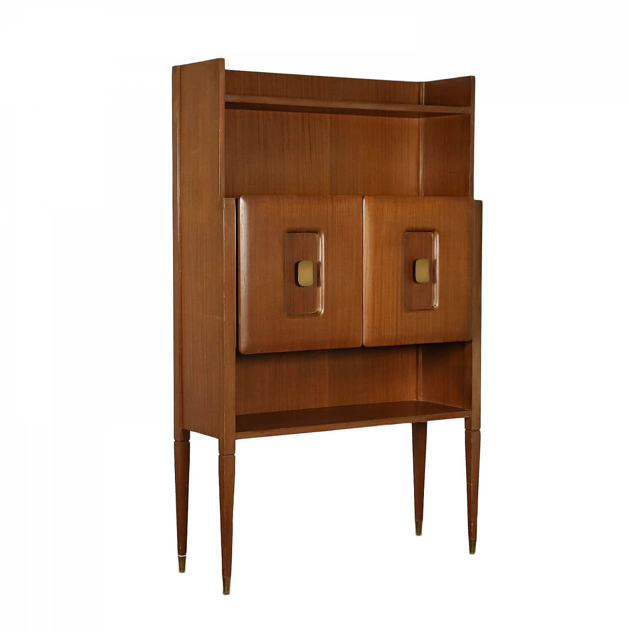 Sideboard in mahogany and brass, 50s 1240919