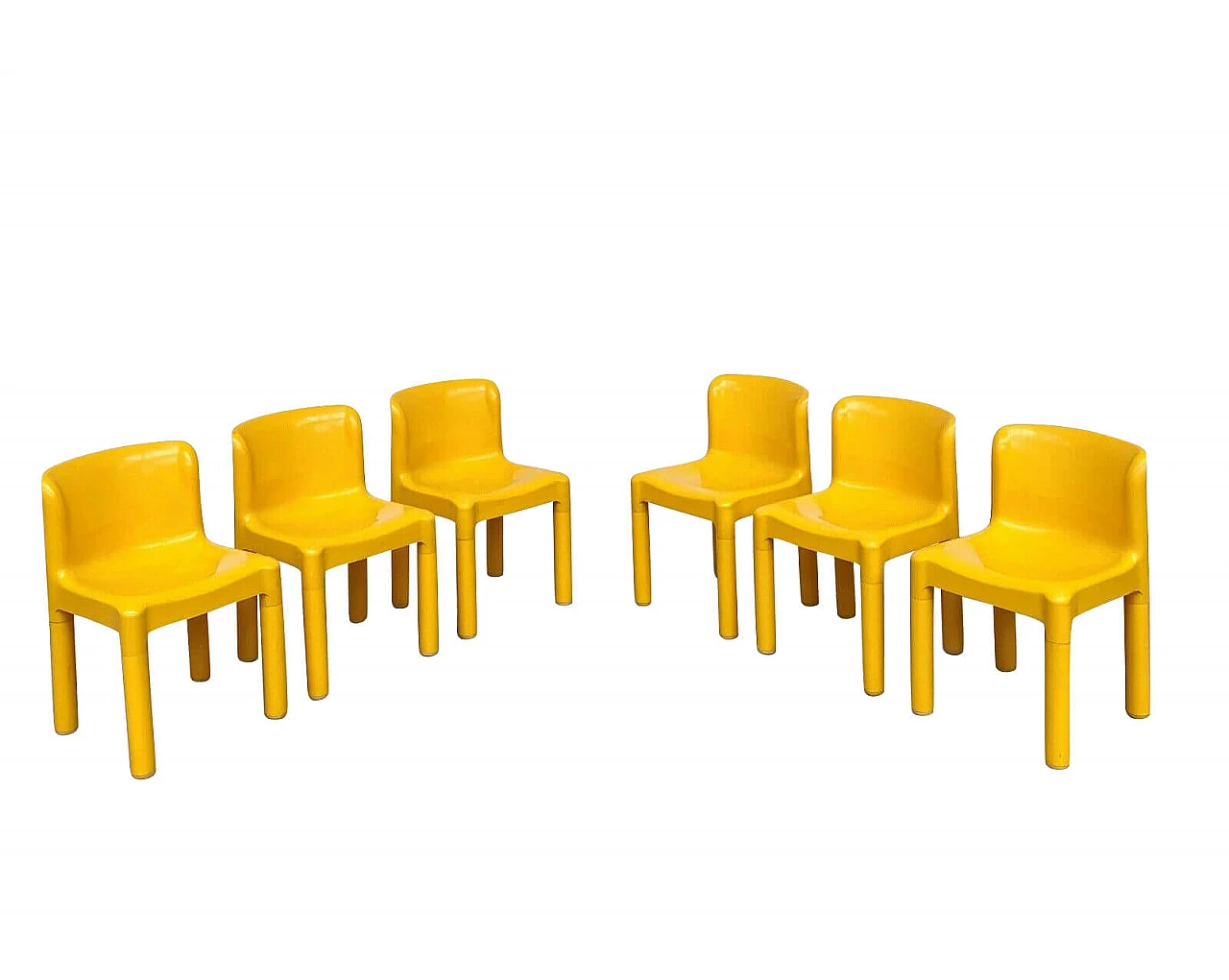 2 Chairs 4875 by Carlo Bartoli for Kartell, 70s 1241034