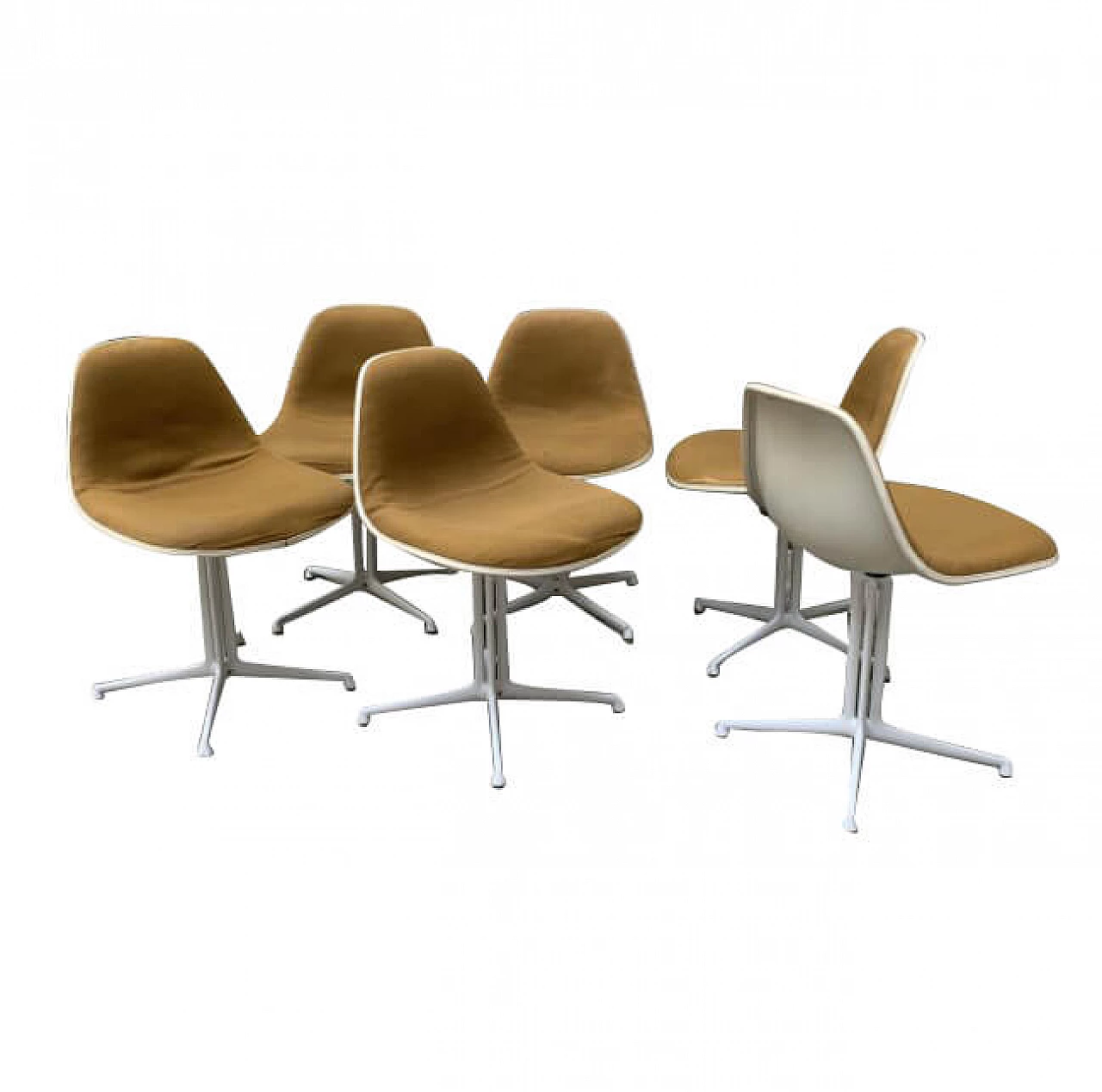 6 La Fonda chairs by Charles & Ray Eames for Herman Miller, 60s 1241159