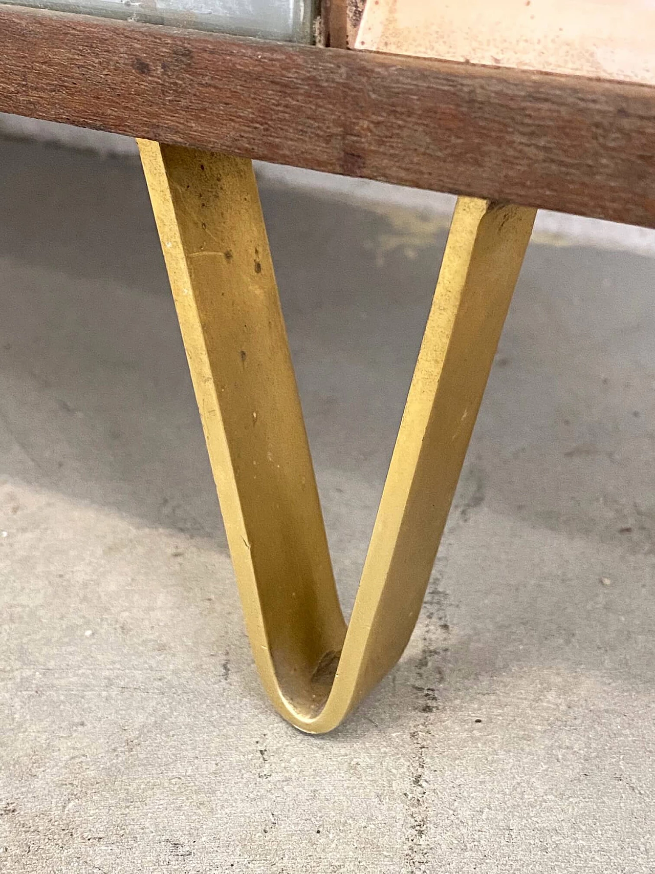 Specchio appendiabiti di Cristal Art, anni '60 1241230