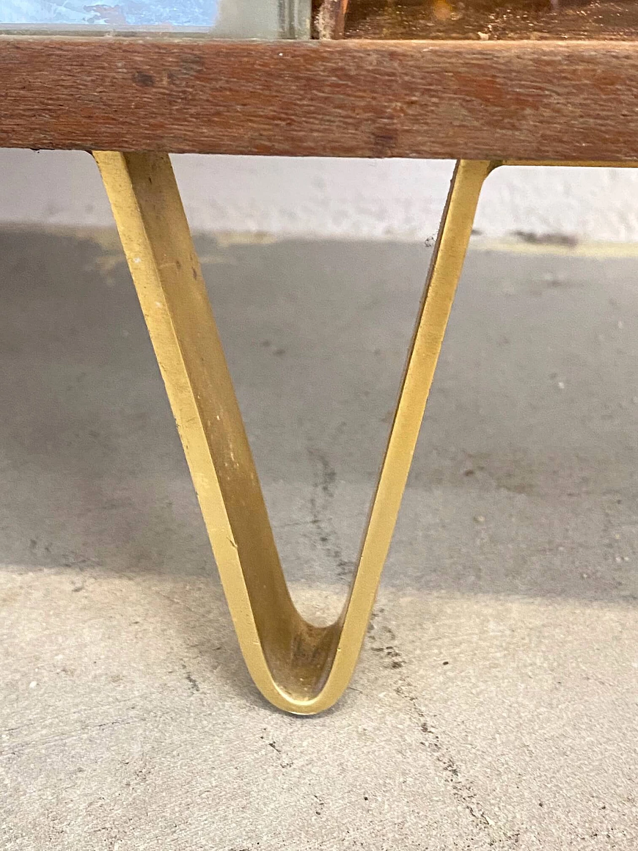 Specchio appendiabiti di Cristal Art, anni '60 1241231