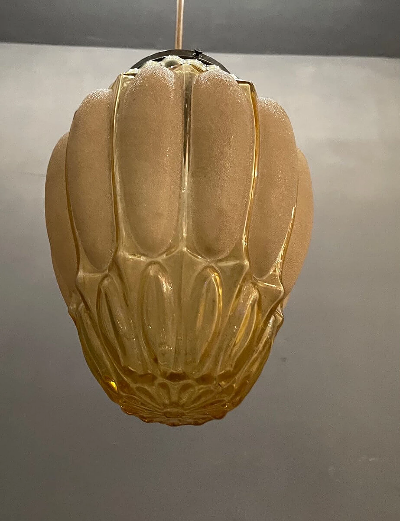 Glass pendant lamp, 1960s 1241570