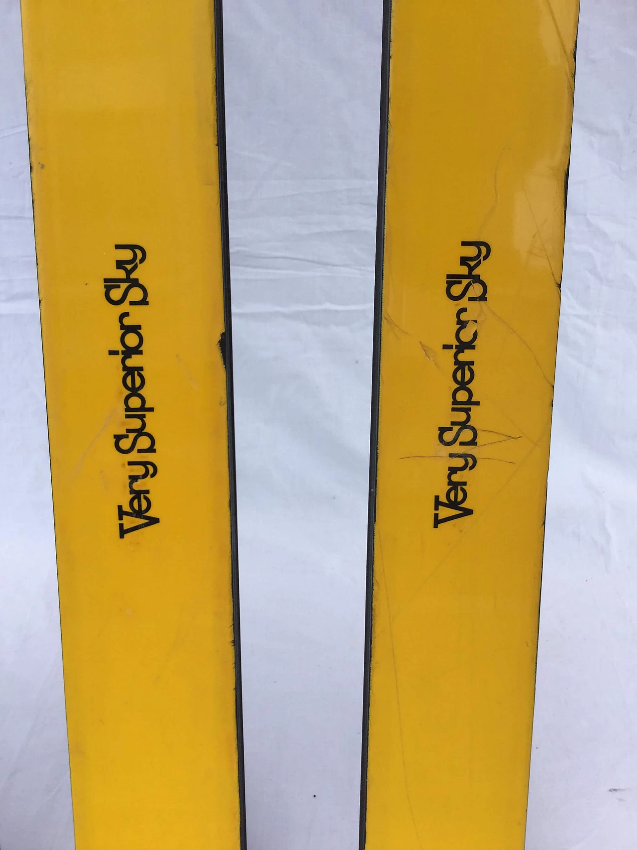2 Pairs of Lamborghini Fuego and VSS skis, 70s 1241834