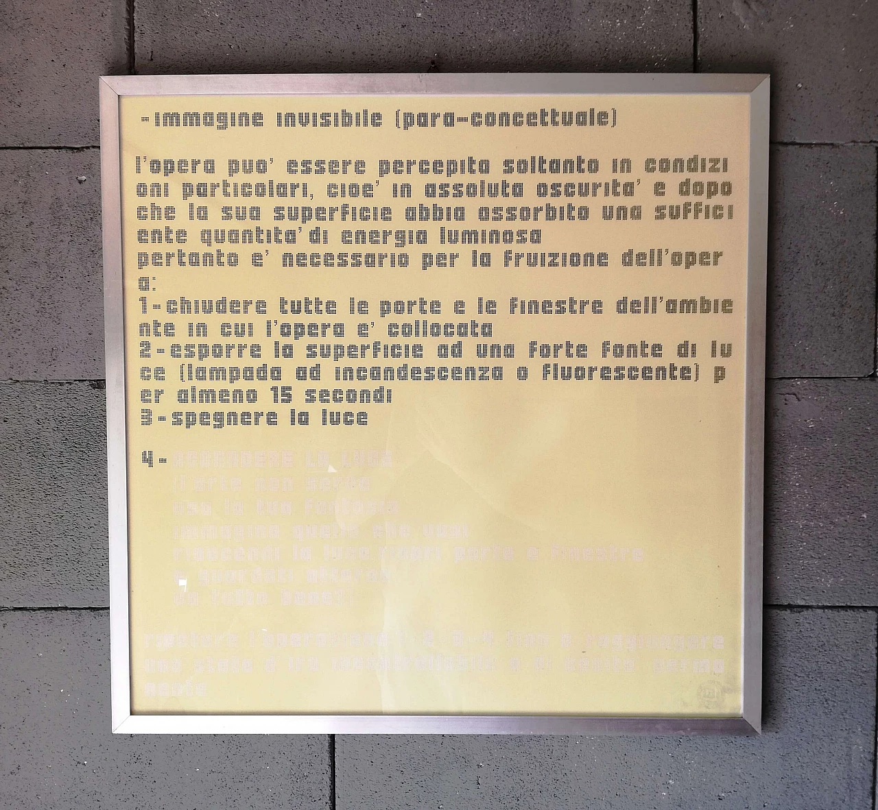 Grafica luminescente di Davide Boriani per Nikol Arte, 1973 1241848