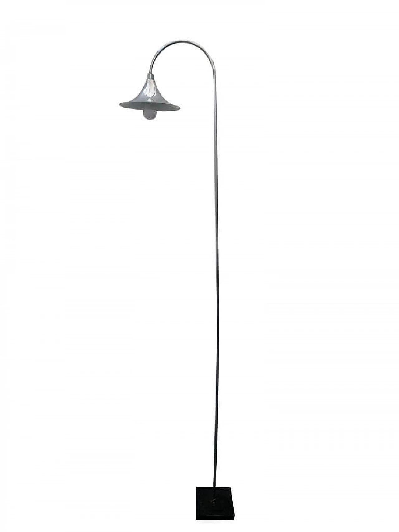 Floor lamp in steel and iron, 1960s 1242066