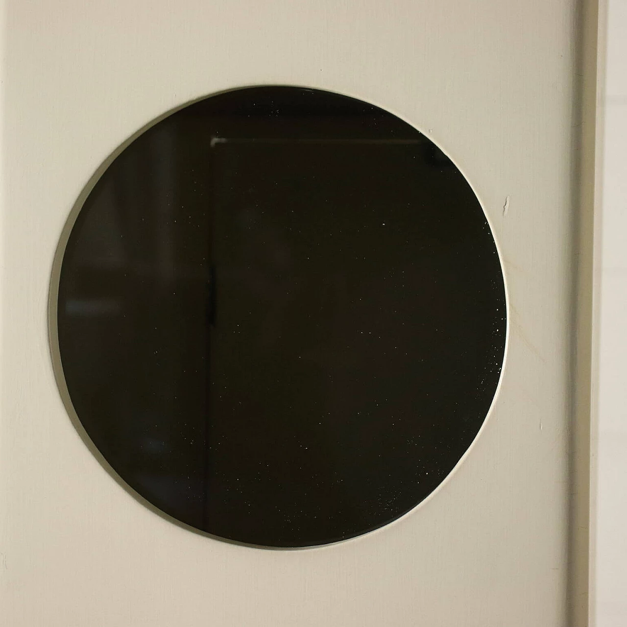 4 Colonne espositori in legno laccato e vetro, anni '60 1242170