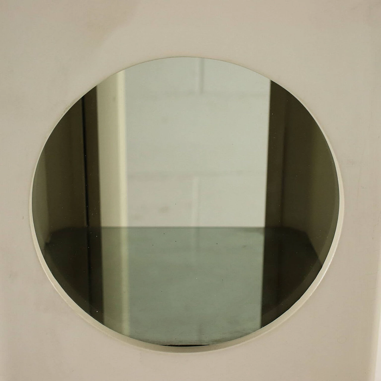 4 Colonne espositori in legno laccato e vetro, anni '60 1242171