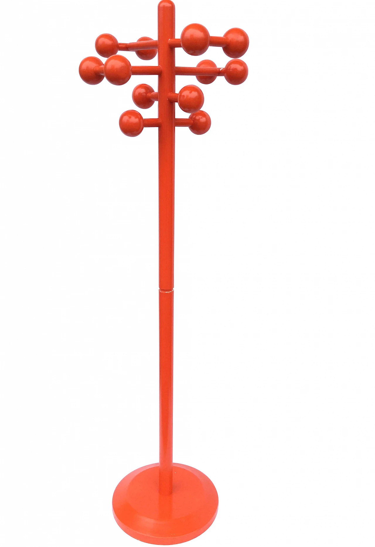 Orange coat rack, 70s 1242338