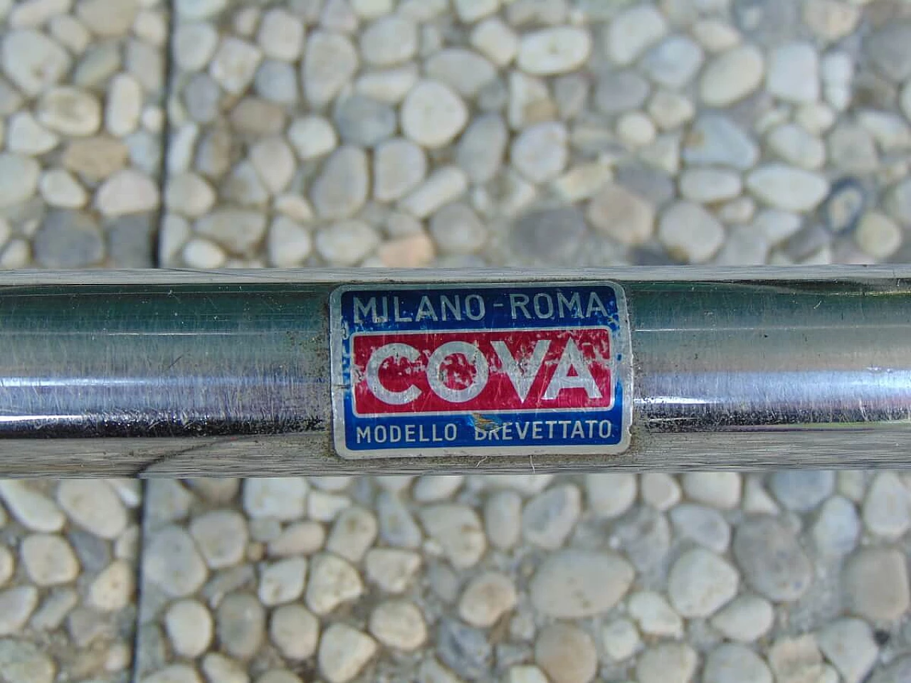Sdraio in metallo di Cova Milano, anni '50 1242480