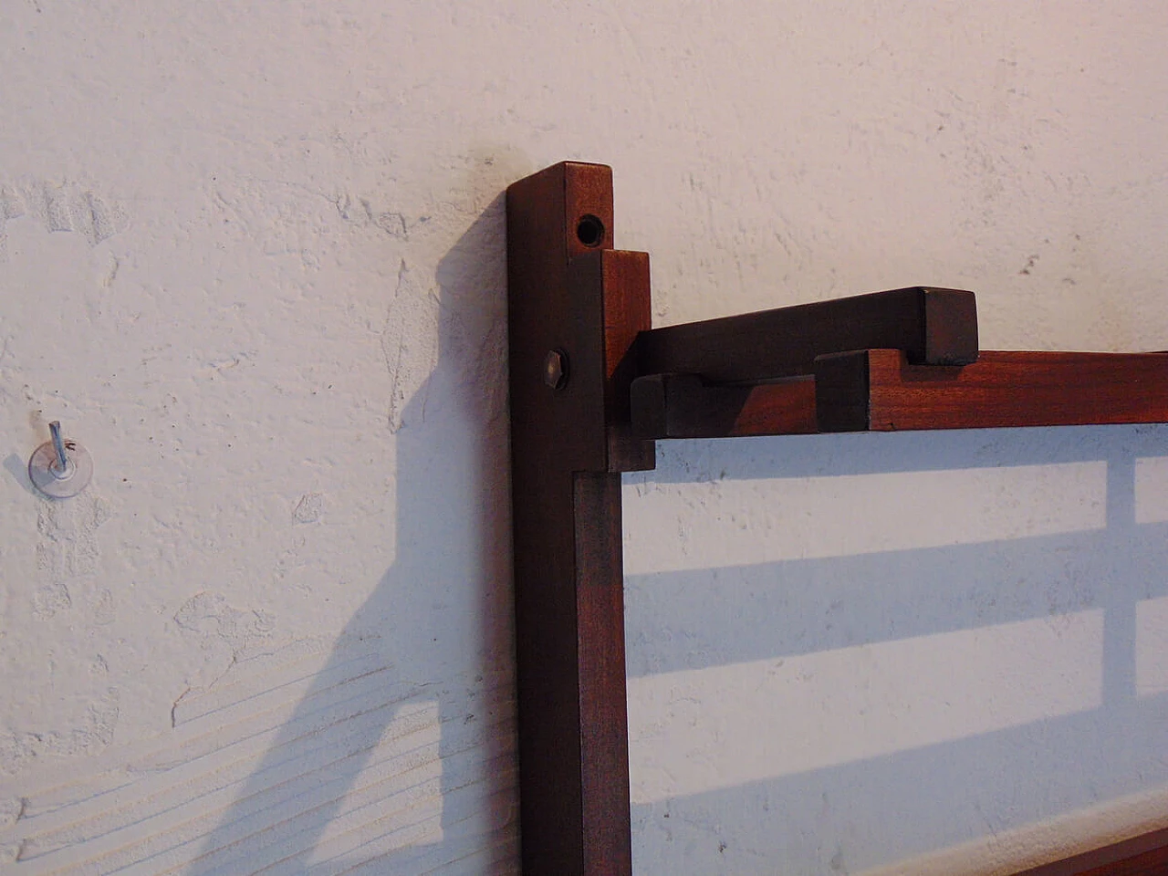 Coat rack in teak wood, 60s 1242486