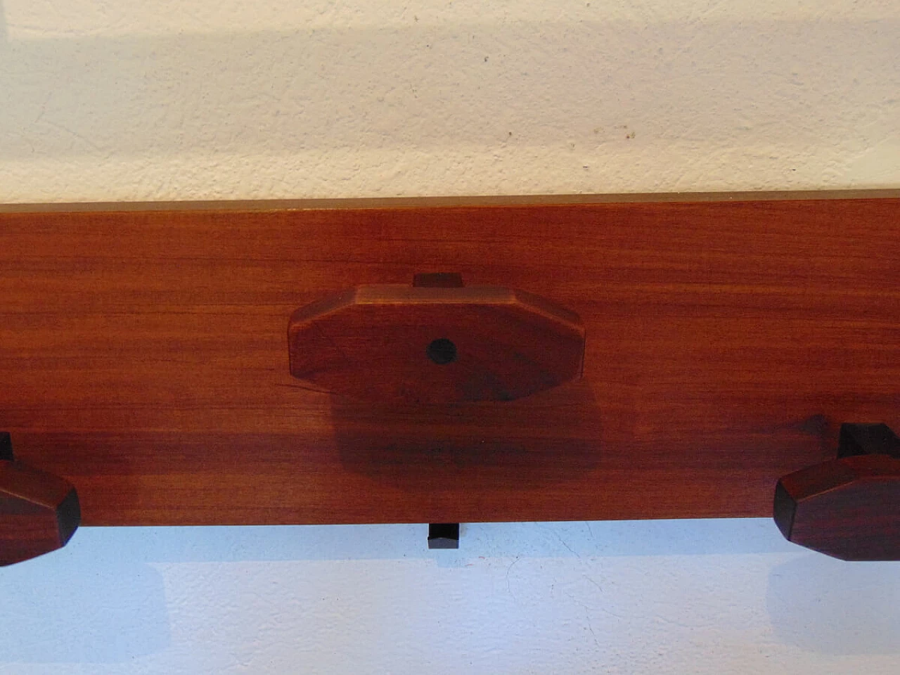 Coat rack in teak wood, 60s 1242488