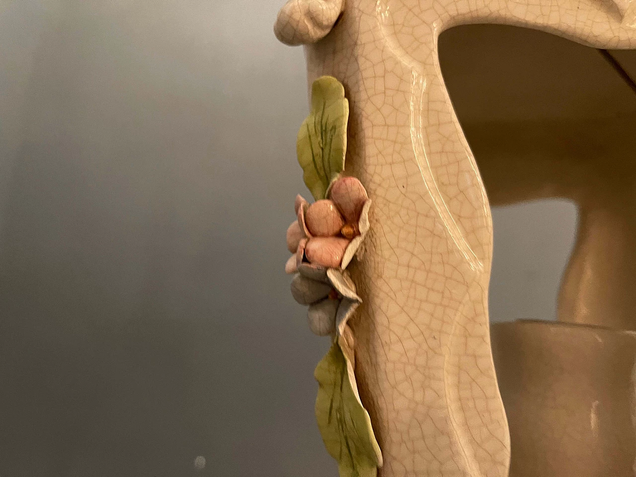 Lanterna in ceramica fatta a mano di Leoni S. Polo, anni '60 1243245