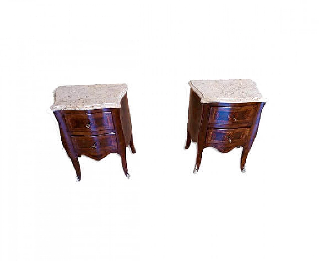 Pair of Louis XV Style bedside tables, 20s 1243266