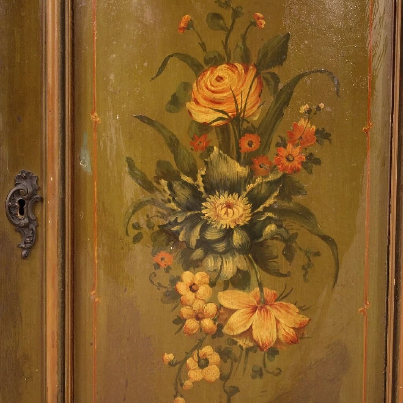 Venetian corner cabinet painted, from '900 1243271