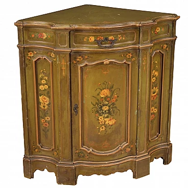 Venetian corner cabinet painted, from '900